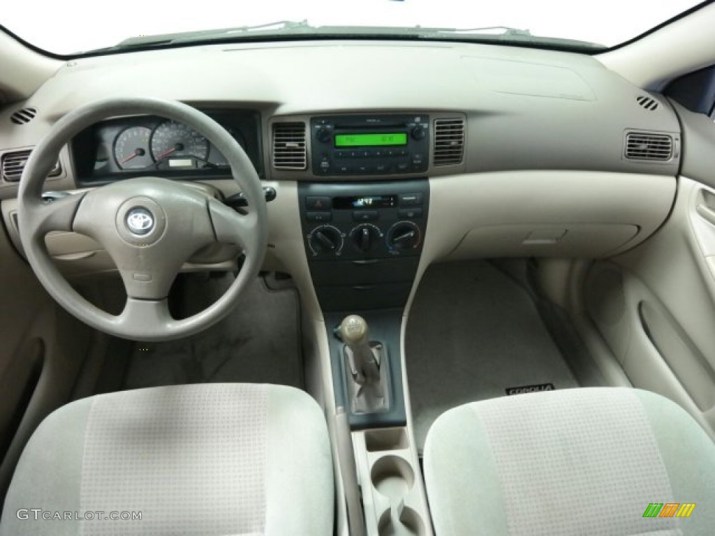 2008 Corolla CE - Speedway Blue Metallic / Beige photo #27