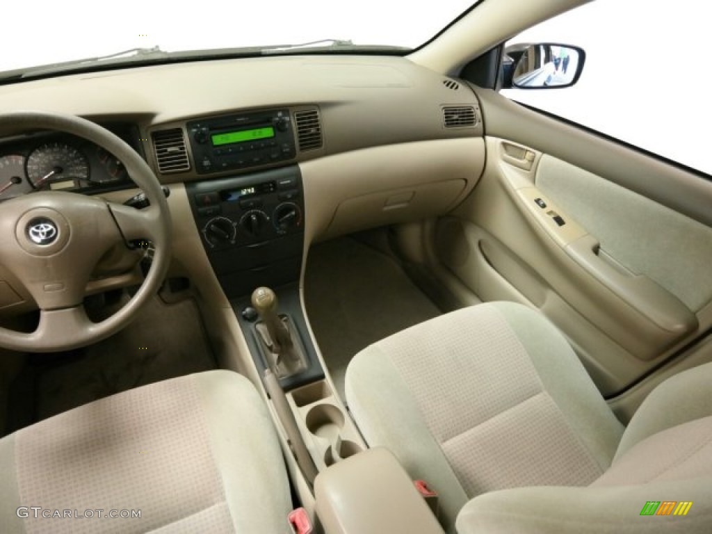 2008 Corolla CE - Speedway Blue Metallic / Beige photo #29