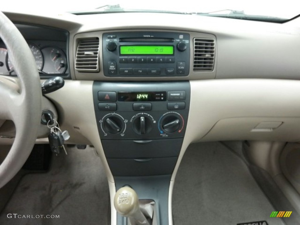 2008 Corolla CE - Speedway Blue Metallic / Beige photo #30