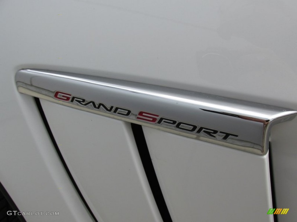 2013 Corvette Grand Sport Coupe - Arctic White/60th Anniversary Pearl Silver Blue Stripes / Diamond Blue/60th Anniversary Design Package photo #7