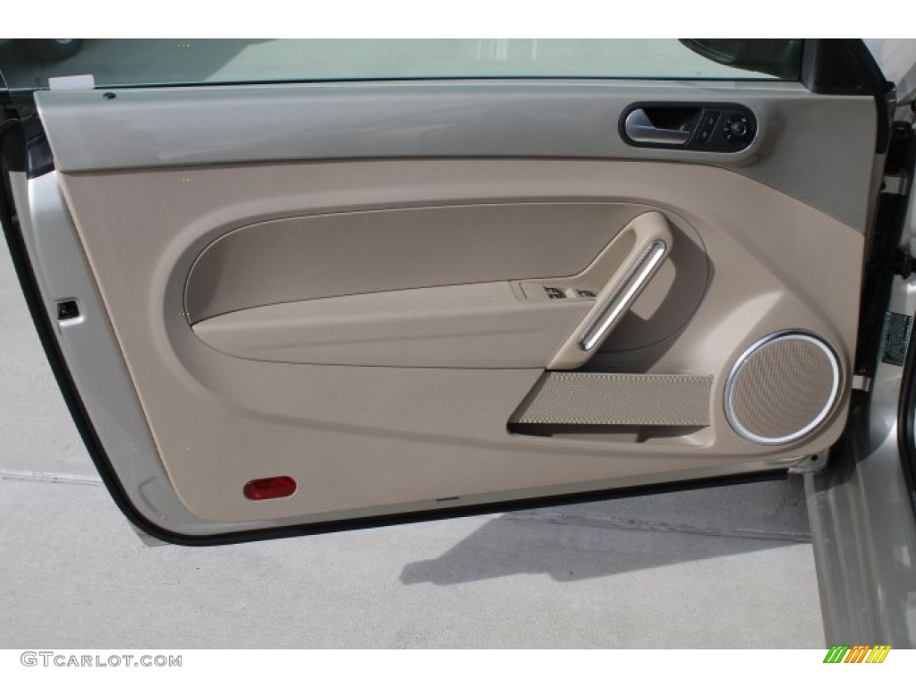 2015 Beetle 1.8T Convertible - Moonrock Silver Metallic / Beige photo #11