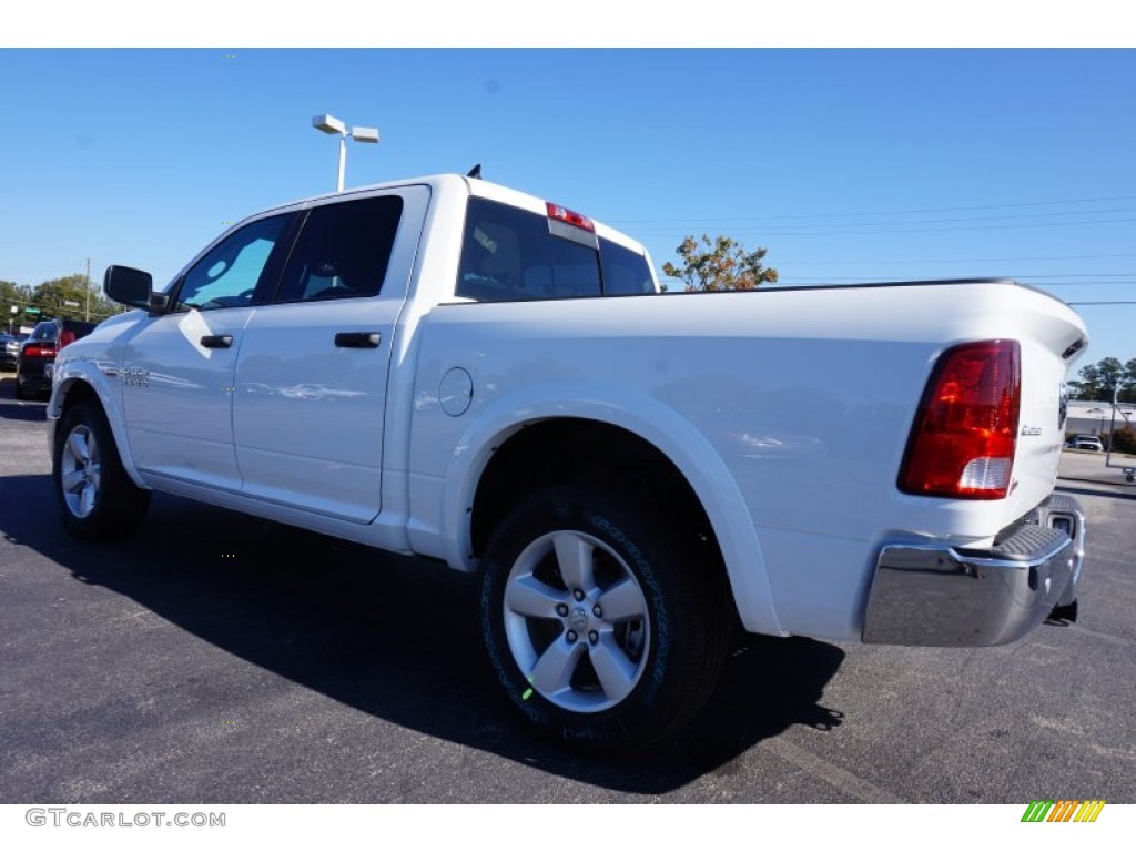 2015 1500 Outdoorsman Crew Cab 4x4 - Bright White / Black/Diesel Gray photo #2