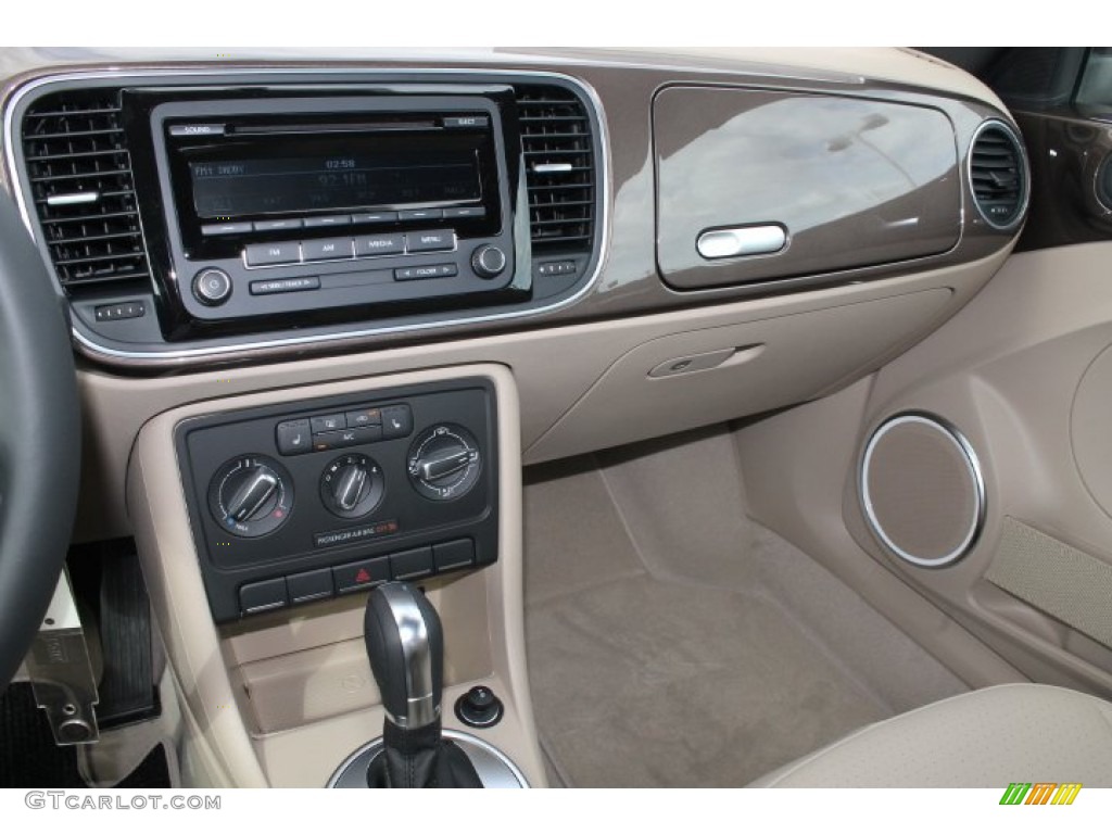 2015 Beetle 1.8T Convertible - Toffee Brown Metallic / Beige photo #14