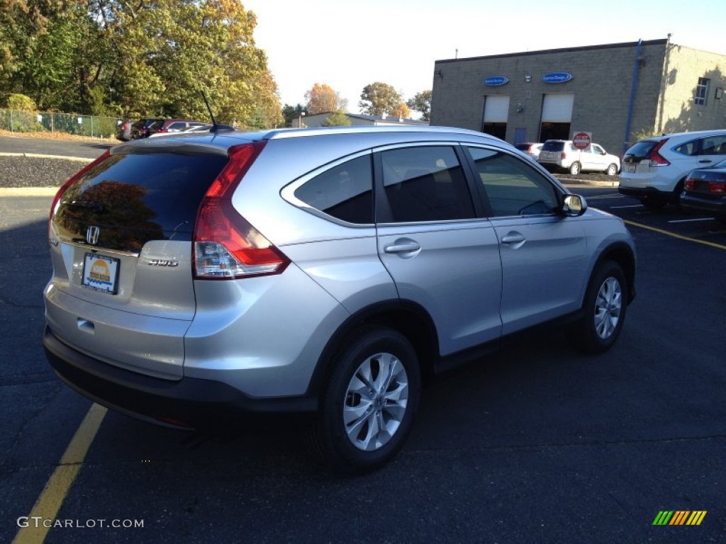 2014 CR-V EX-L AWD - Alabaster Silver Metallic / Gray photo #2