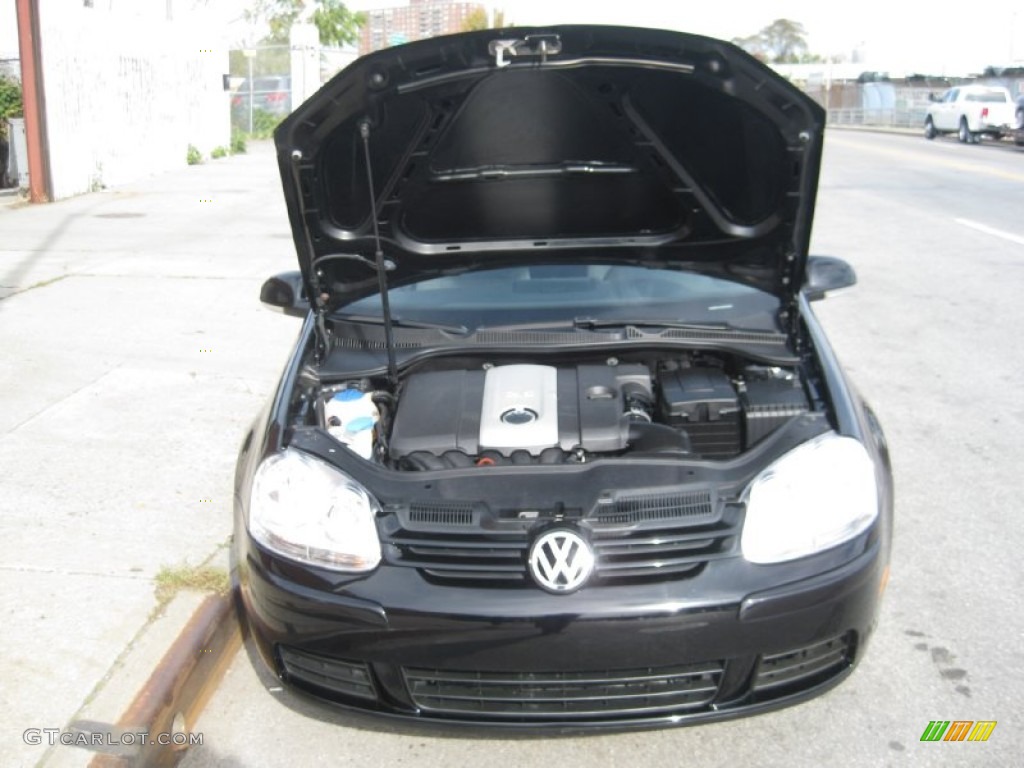 2009 Rabbit 2 Door - Black / Anthracite photo #17