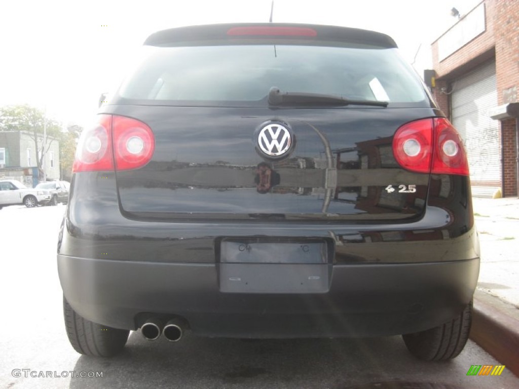 2009 Rabbit 2 Door - Black / Anthracite photo #19