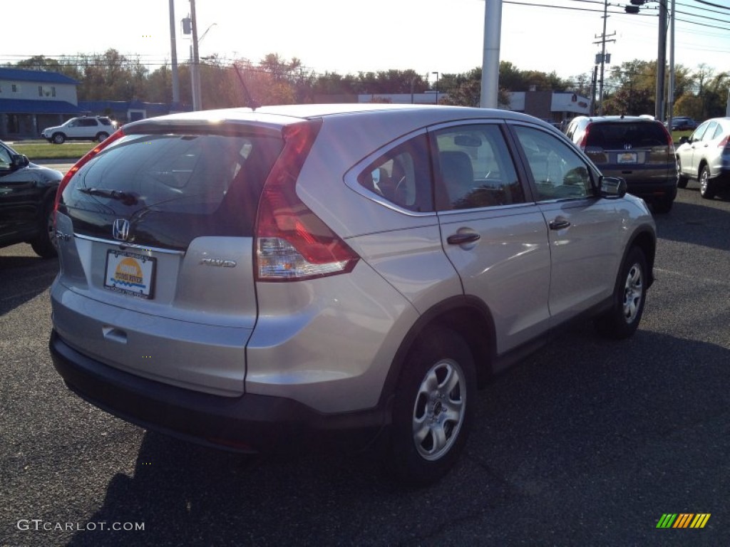 2014 CR-V LX AWD - Alabaster Silver Metallic / Gray photo #2