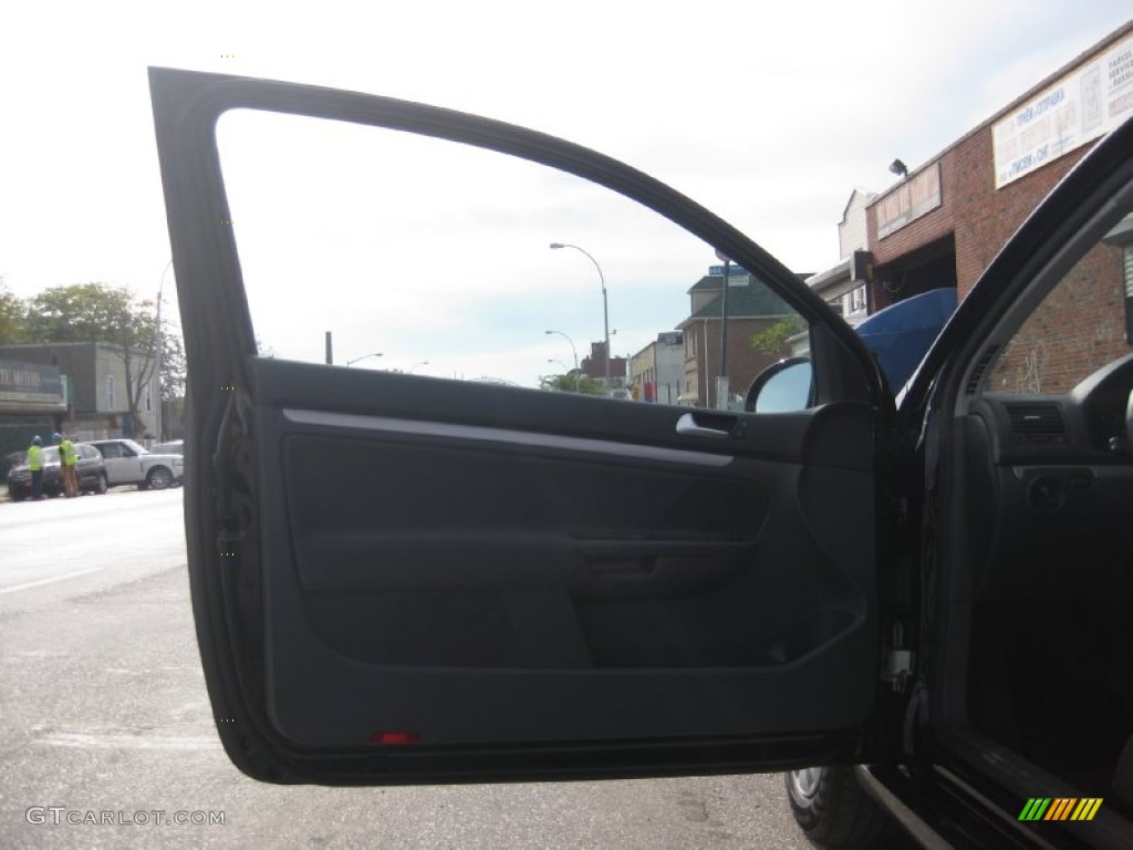 2009 Rabbit 2 Door - Black / Anthracite photo #23