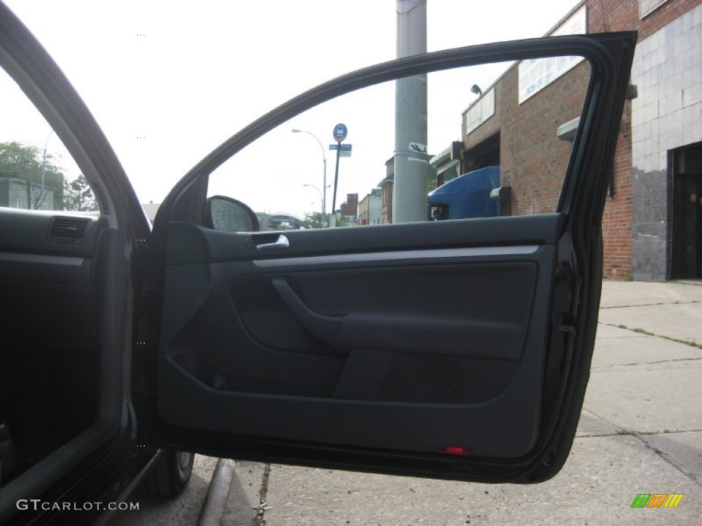 2009 Rabbit 2 Door - Black / Anthracite photo #24