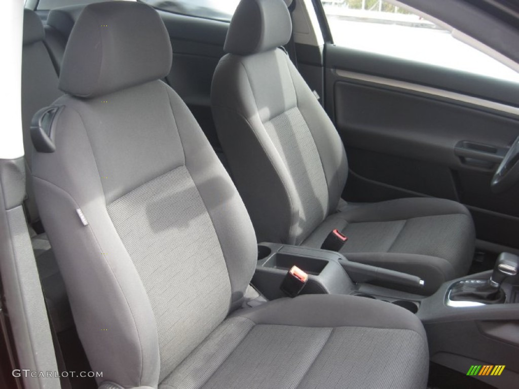 2009 Rabbit 2 Door - Black / Anthracite photo #26