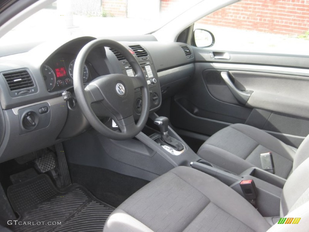 2009 Rabbit 2 Door - Black / Anthracite photo #27