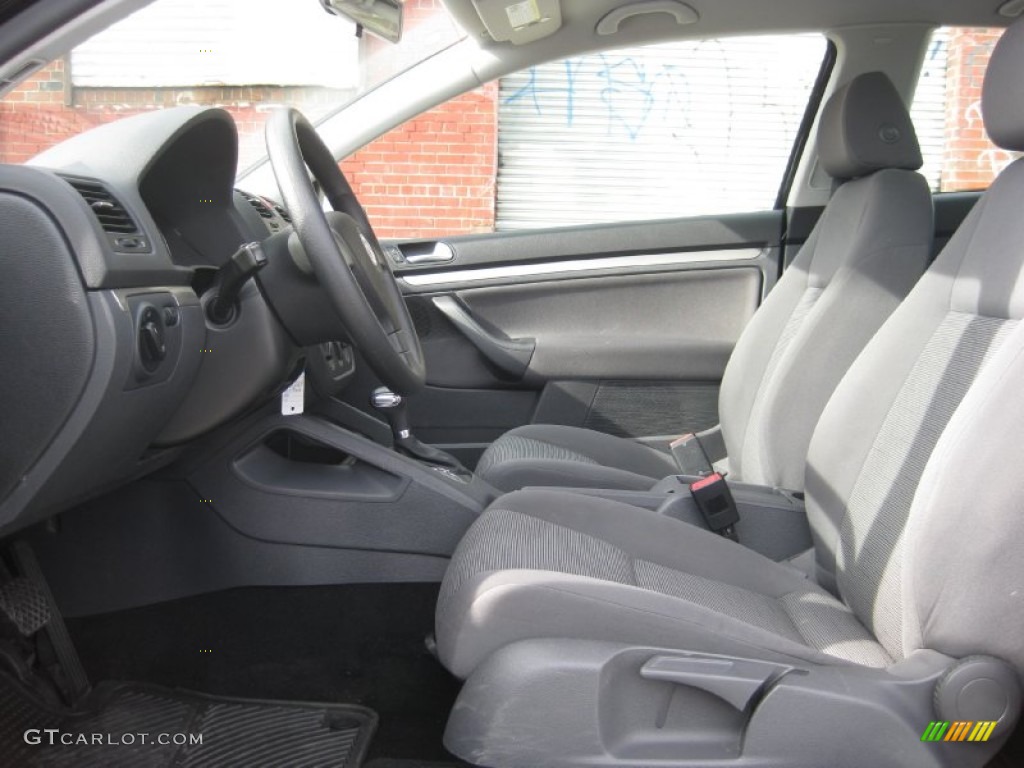 2009 Rabbit 2 Door - Black / Anthracite photo #29