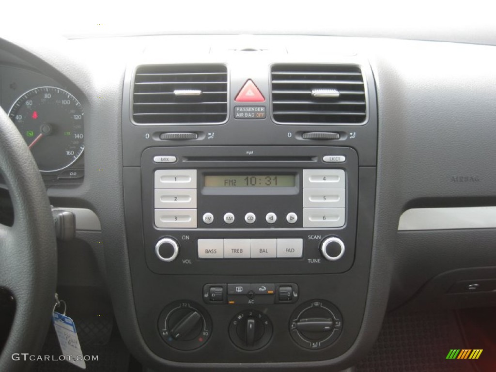 2009 Rabbit 2 Door - Black / Anthracite photo #36