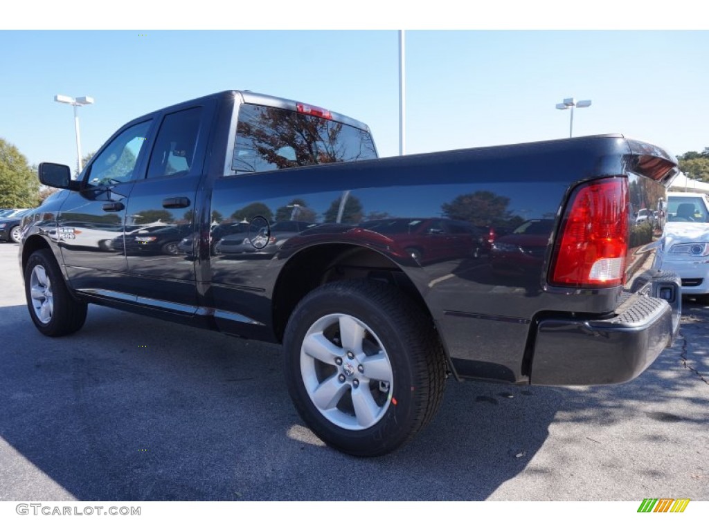 2015 1500 Express Quad Cab - Maximum Steel Metallic / Black/Diesel Gray photo #2