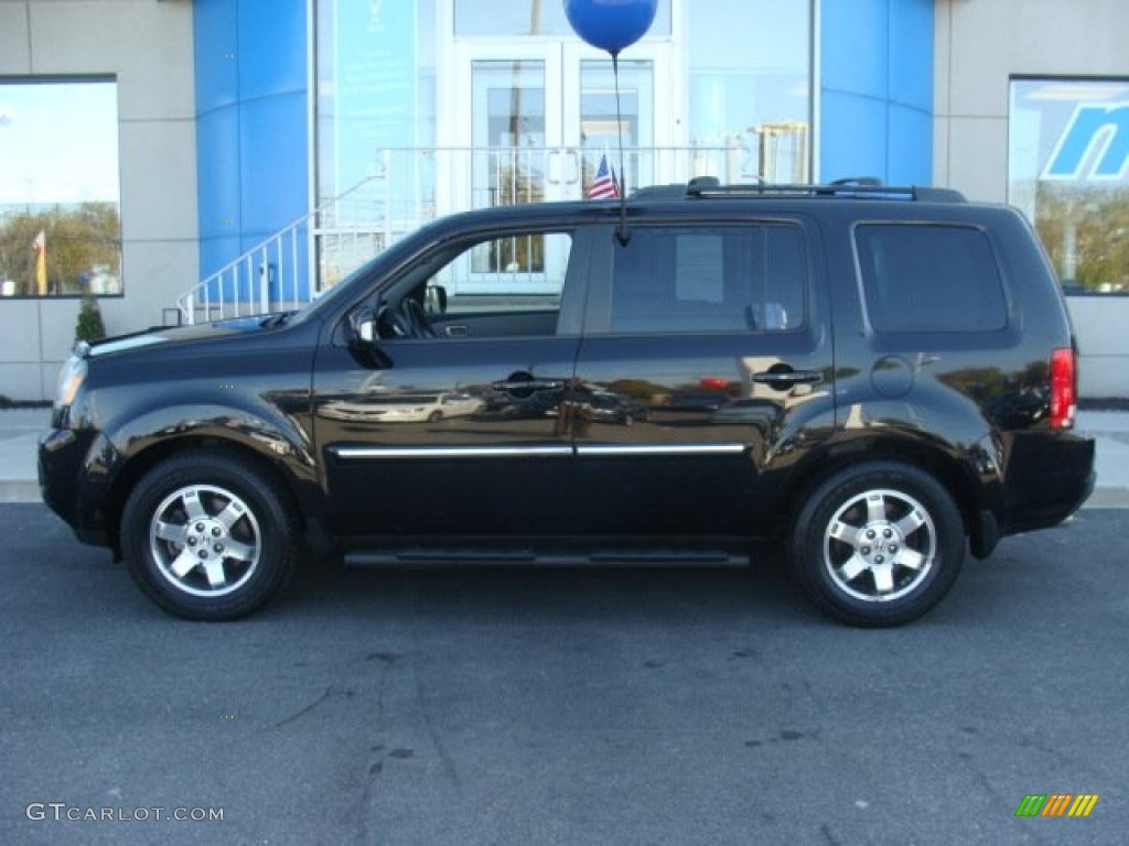 Formal Black 2009 Honda Pilot Touring 4WD Exterior Photo #98793886