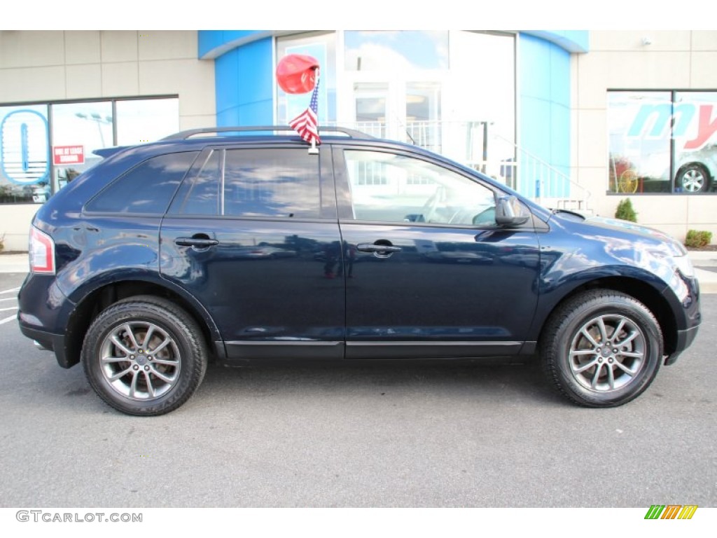 Dark Ink Blue Metallic 2008 Ford Edge SEL AWD Exterior Photo #98794615