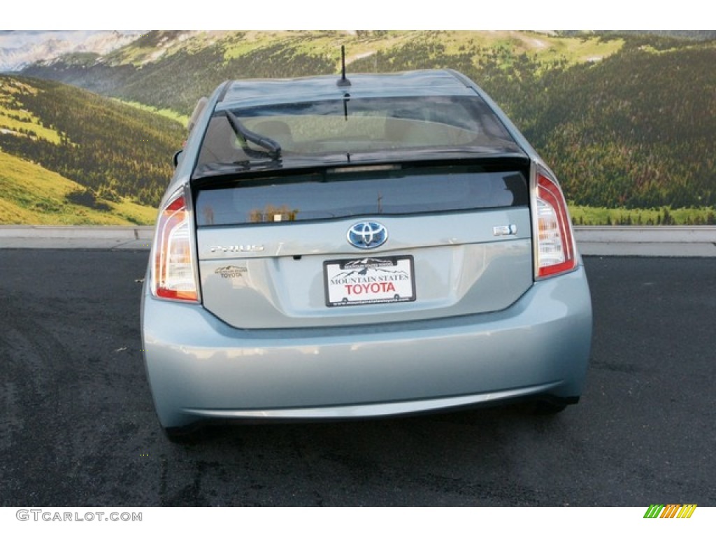 2015 Prius Four Hybrid - Sea Glass Pearl / Misty Gray photo #4