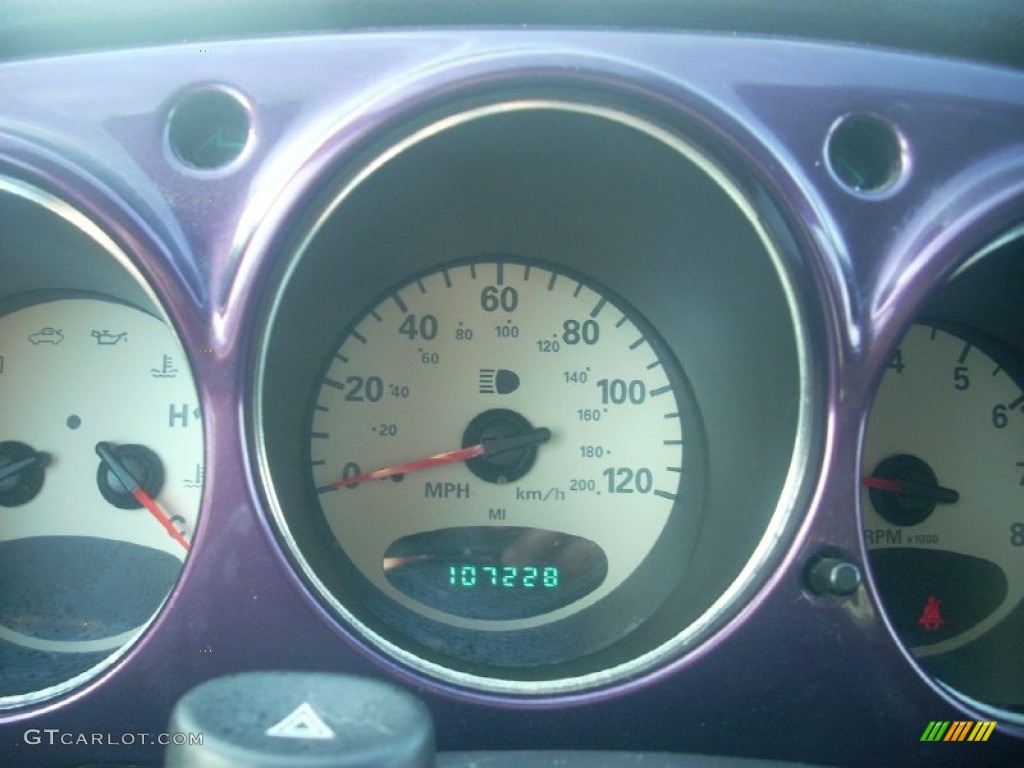2005 PT Cruiser  - Dark Plum Pearl / Dark Slate Gray photo #8