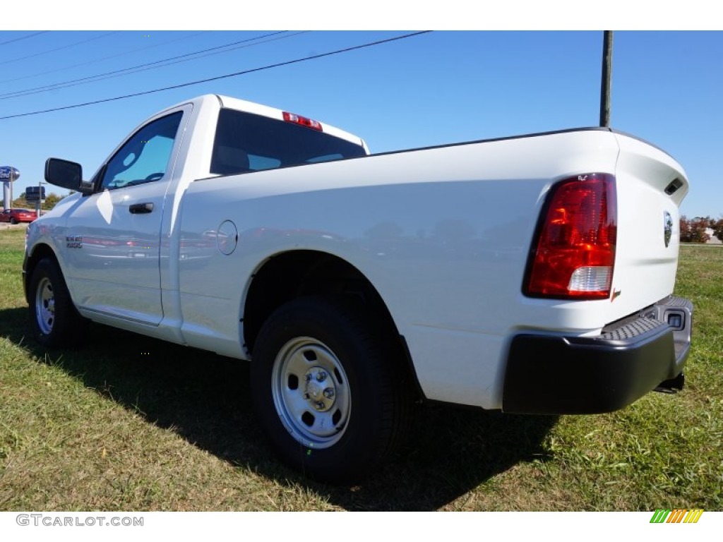 2015 1500 Tradesman Regular Cab - Bright White / Black/Diesel Gray photo #2