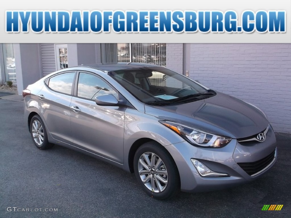 2015 Elantra SE Sedan - Titanium Gray Metallic / Gray photo #1