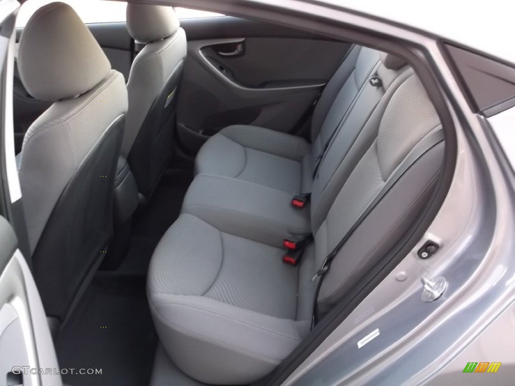 2015 Elantra SE Sedan - Titanium Gray Metallic / Gray photo #14