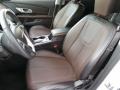 2014 GMC Terrain Brownstone Interior Front Seat Photo
