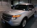 2015 Ingot Silver Ford Explorer FWD  photo #3