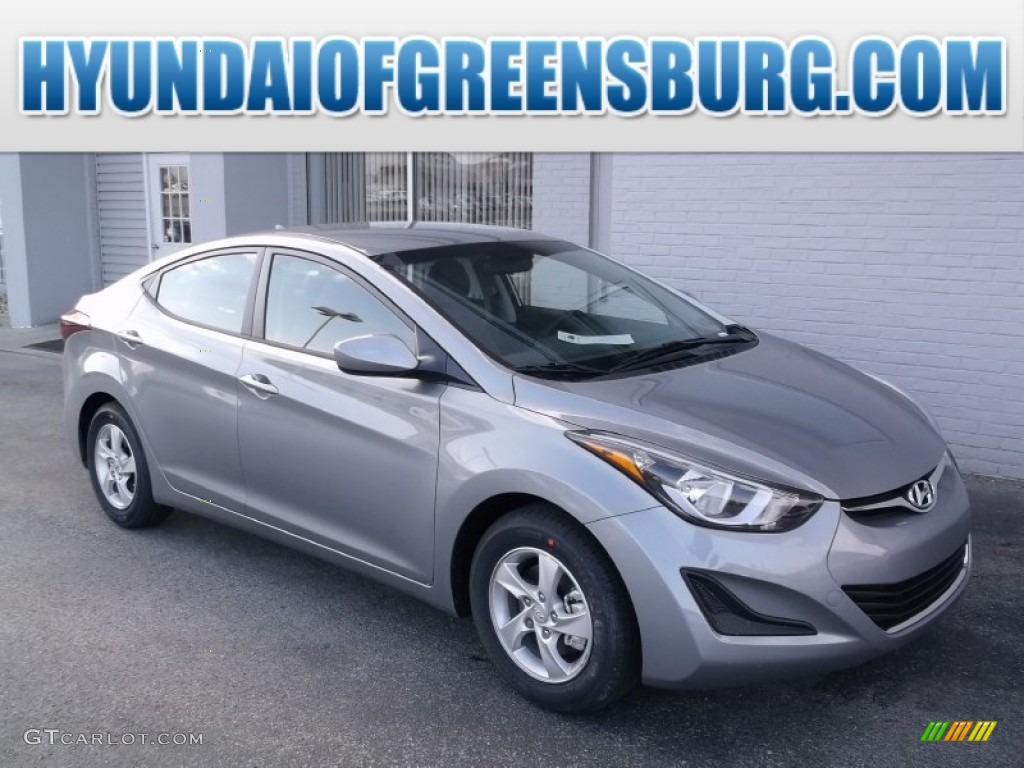 2015 Elantra SE Sedan - Titanium Gray Metallic / Gray photo #1