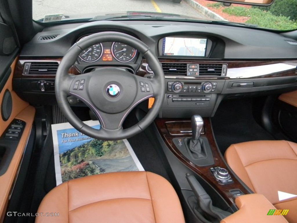 Saddle Brown Interior 2013 BMW 3 Series 328i Convertible Photo #98803579