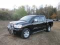 Galaxy Black 2007 Nissan Titan LE Crew Cab 4x4 Exterior