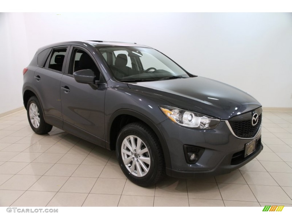 2013 CX-5 Touring AWD - Metropolitan Gray Mica / Black photo #1