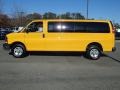Wheatland Yellow 2014 Chevrolet Express 3500 Passenger Extended LT Exterior