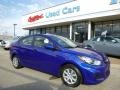 Marathon Blue - Accent GLS 4 Door Photo No. 1