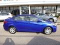 2012 Marathon Blue Hyundai Accent GLS 4 Door  photo #2