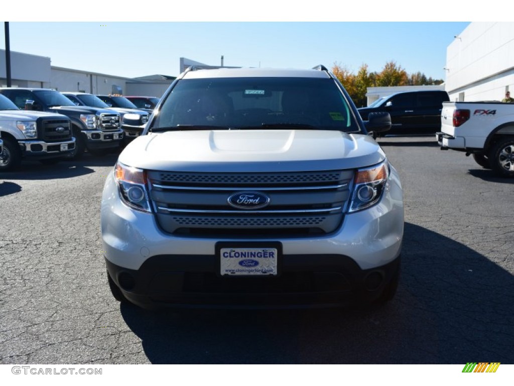 2015 Explorer FWD - Ingot Silver / Medium Light Stone photo #4