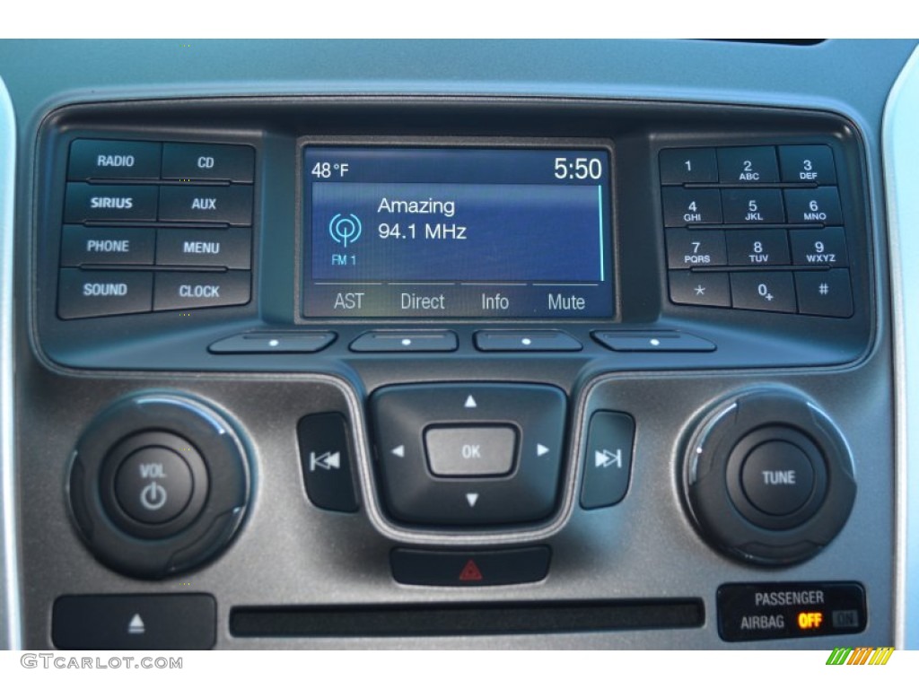 2015 Explorer FWD - Ingot Silver / Medium Light Stone photo #12