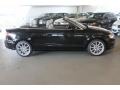 Mythos Black Metallic 2015 Audi A3 2.0 Premium Plus quattro Cabriolet Exterior