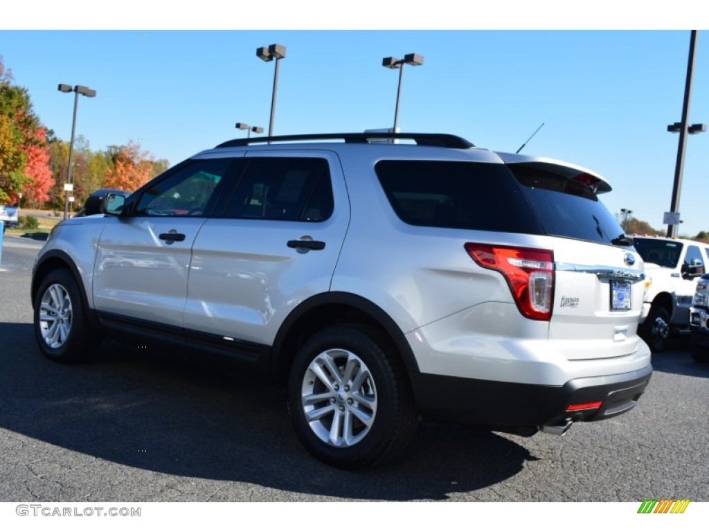 2015 Explorer FWD - Ingot Silver / Medium Light Stone photo #22