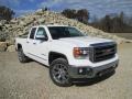 2015 Summit White GMC Sierra 1500 SLT Double Cab 4x4  photo #1