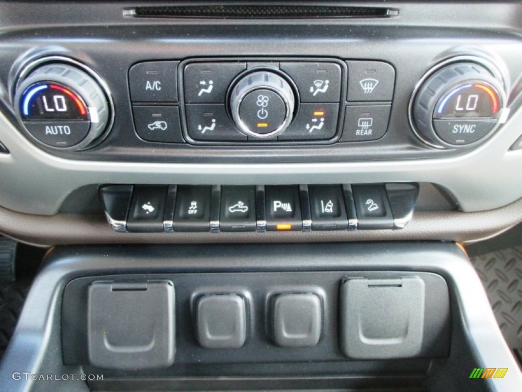 2015 GMC Sierra 1500 SLT Double Cab 4x4 Controls Photos