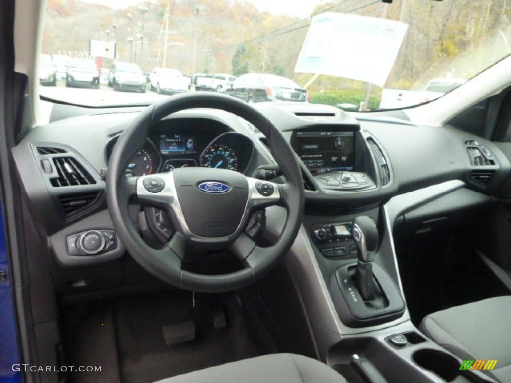 2014 Escape SE 2.0L EcoBoost 4WD - Deep Impact Blue / Medium Light Stone photo #15