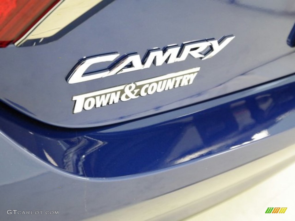 2015 Camry SE - Blue Crush Metallic / Black photo #9