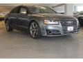 Monsoon Grey Metallic 2015 Audi S8 quattro S