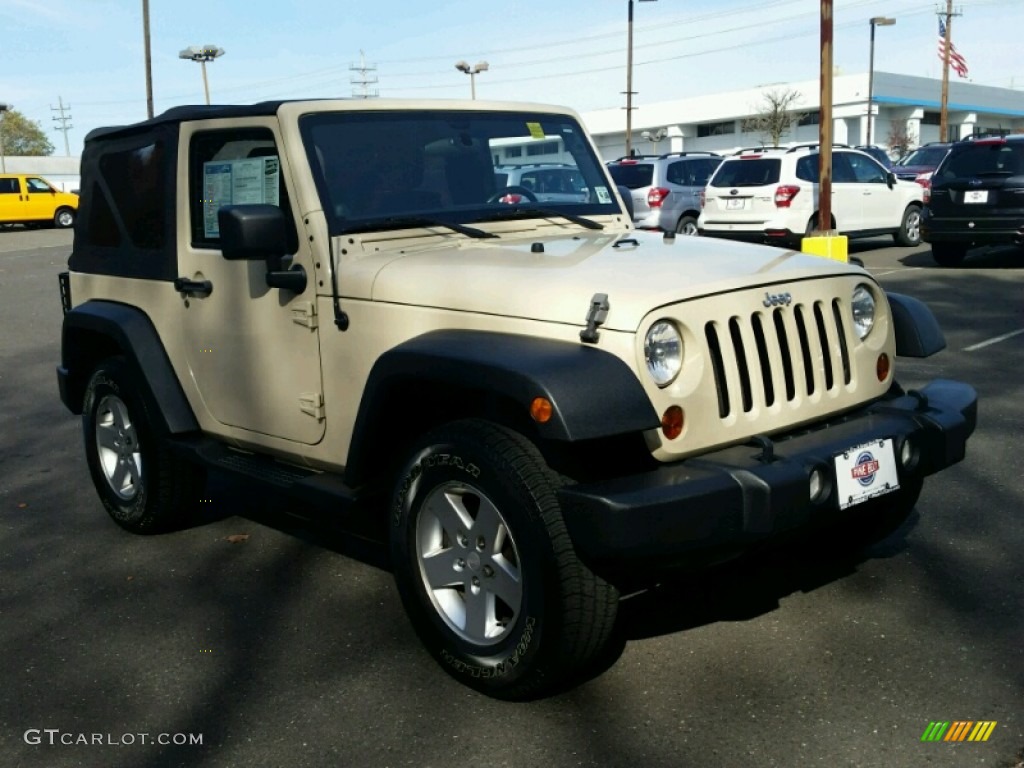 2011 Wrangler Sport 4x4 - Sahara Tan / Black photo #4