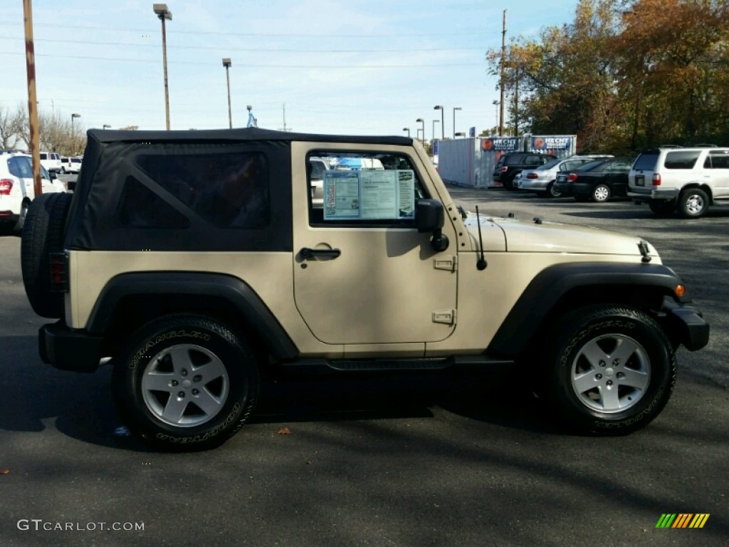 2011 Wrangler Sport 4x4 - Sahara Tan / Black photo #5