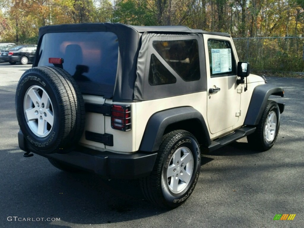 2011 Wrangler Sport 4x4 - Sahara Tan / Black photo #7