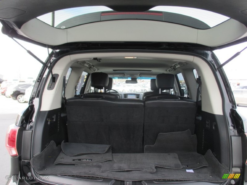 2014 Infiniti QX80 AWD Trunk Photo #98817562