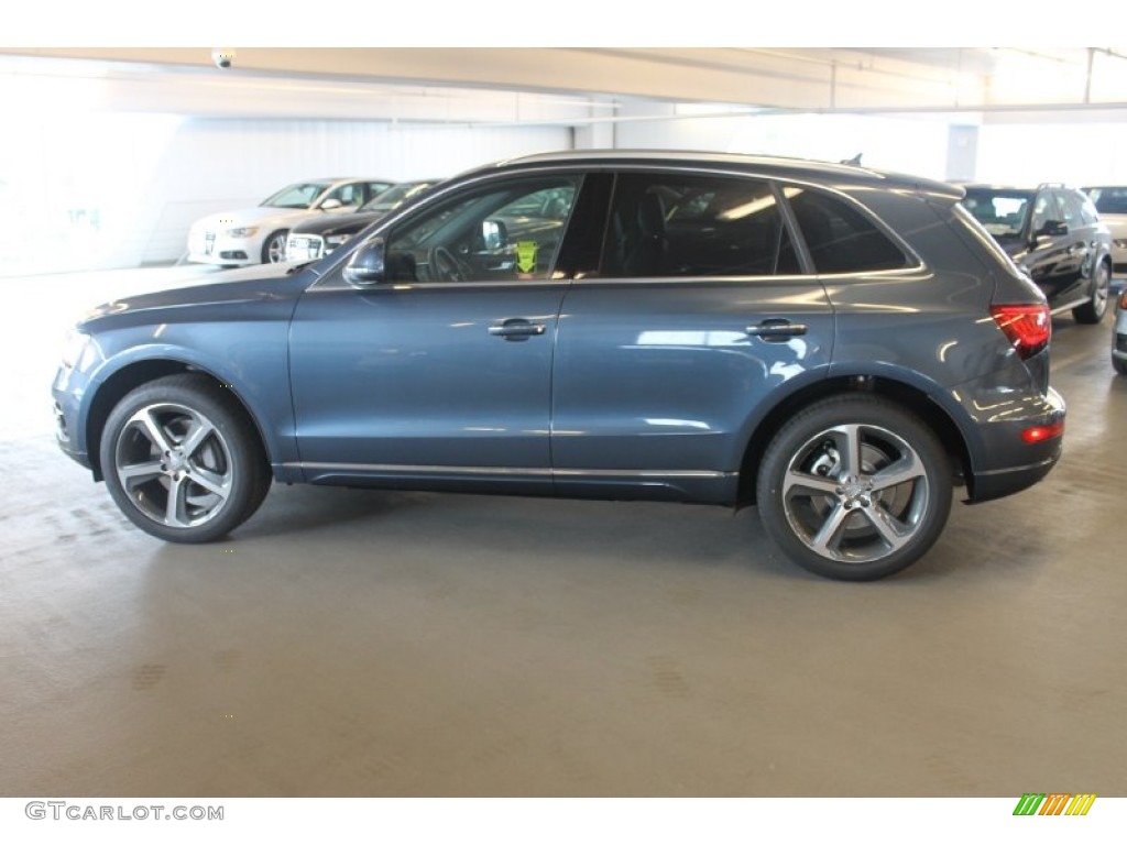 2015 Q5 3.0 TDI Premium Plus quattro - Utopia Blue Metallic / Black photo #5