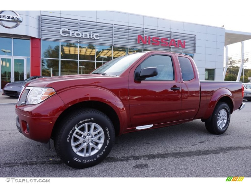 Cayenne Red Nissan Frontier