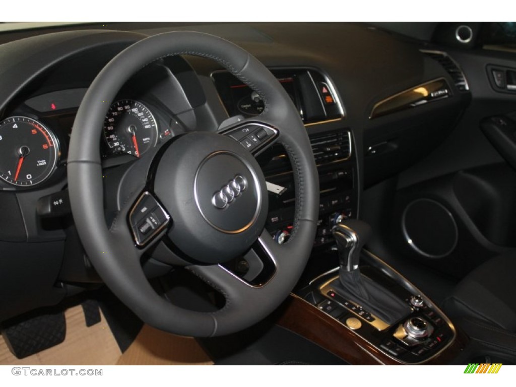 2015 Q5 3.0 TDI Premium Plus quattro - Utopia Blue Metallic / Black photo #12